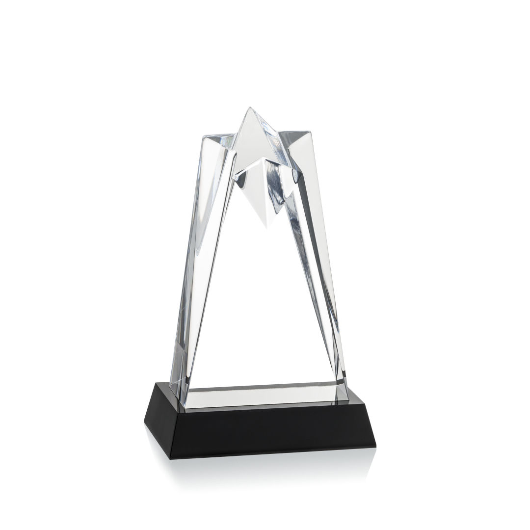 Rosina Star Award on Base - Clear 9