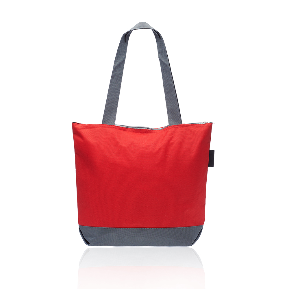 The Go Getter Two-tone Tote Bags - 16"W x 14"H 16