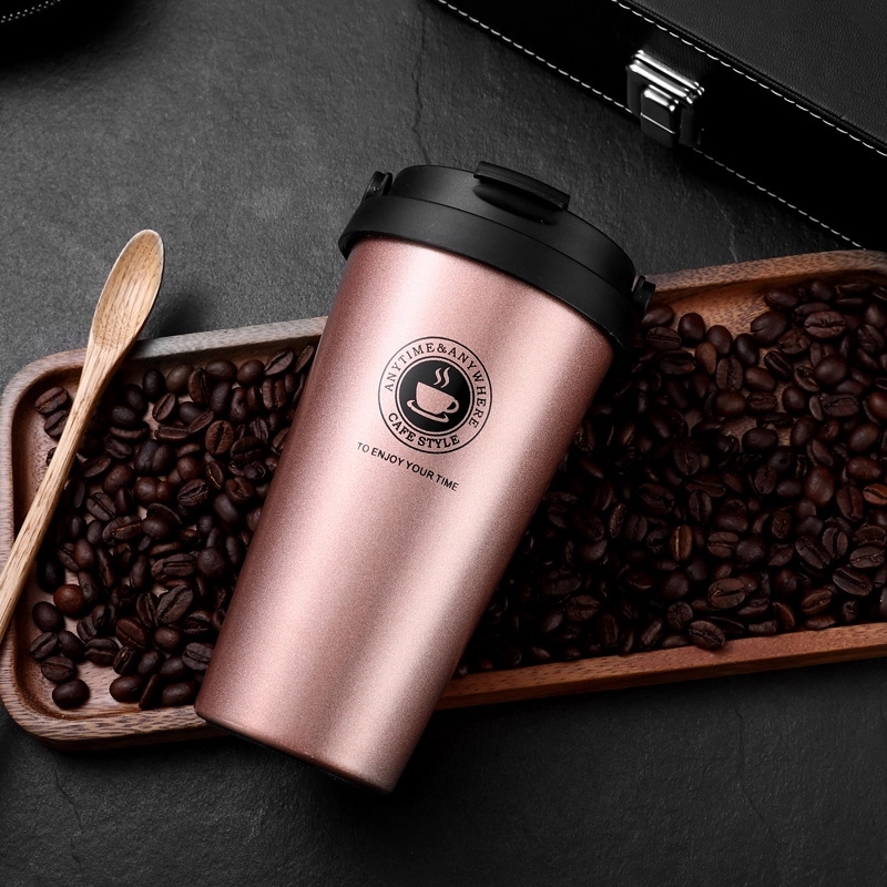 Custom 17 oz Portable Stainless Steel Travel Mug 11