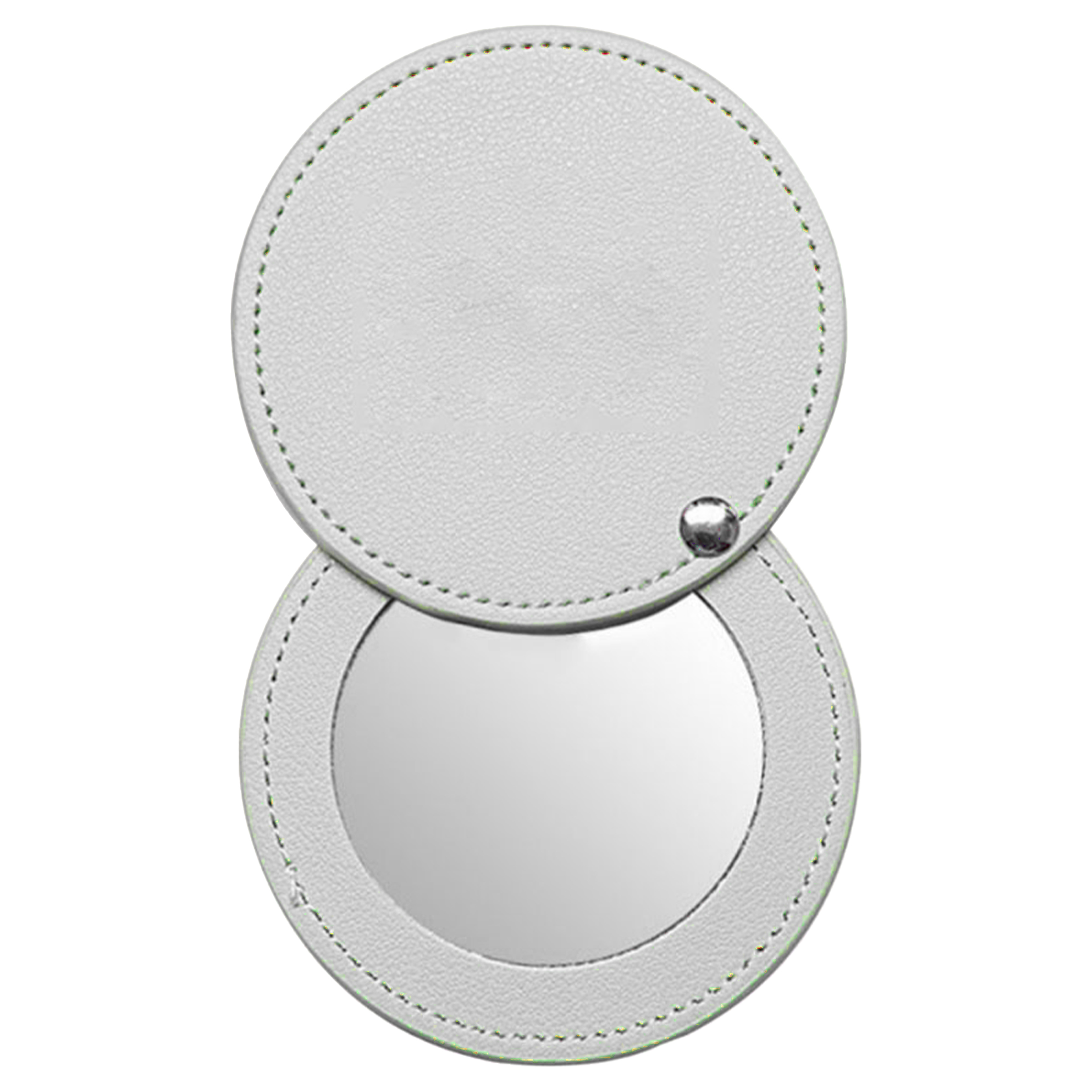 Pu Elegant Leather Compact Mirror 1