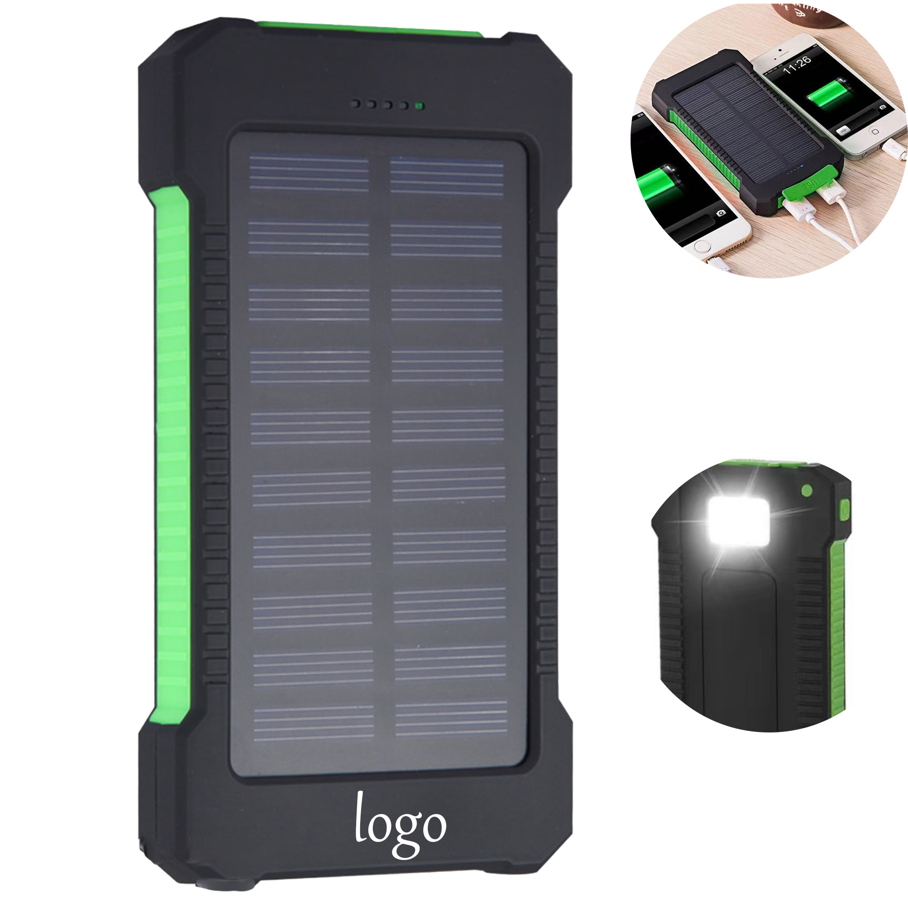 20000mAh Outdoor Solar Power Bank 2
