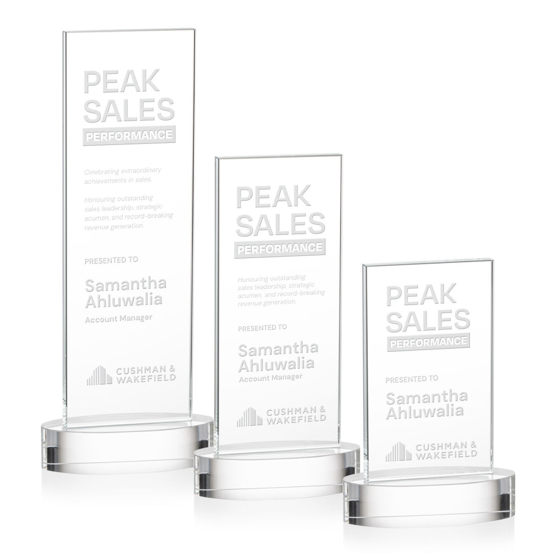 Heathrow Award on Alberton Base - Amber