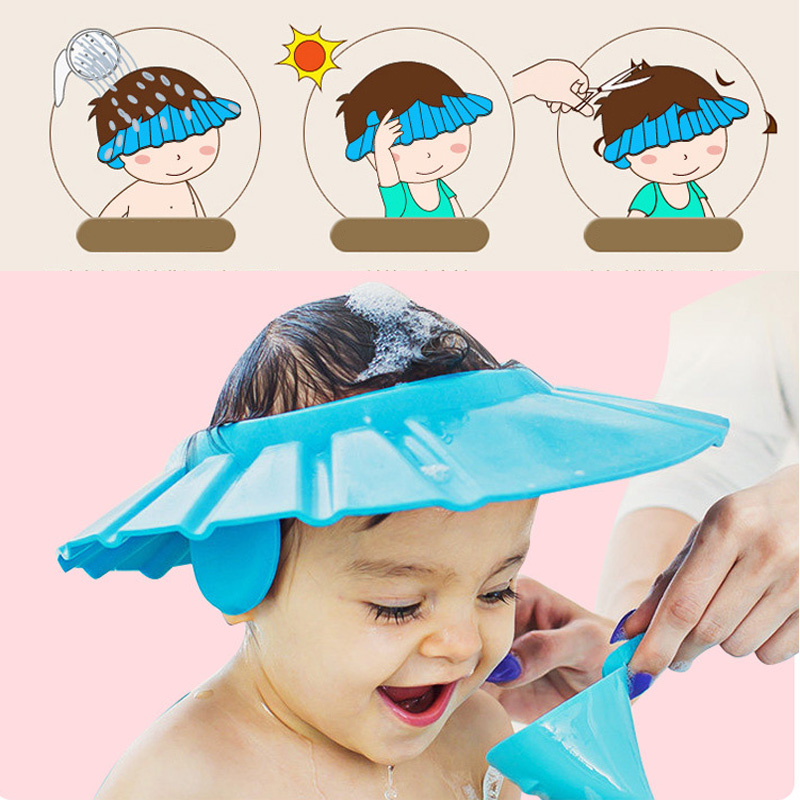 Adjustable Baby/Kids Shampoo Cap 3