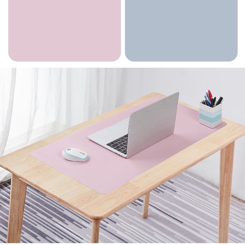 Large PU Leather Laptop Desk Pad Mouse Pad 5