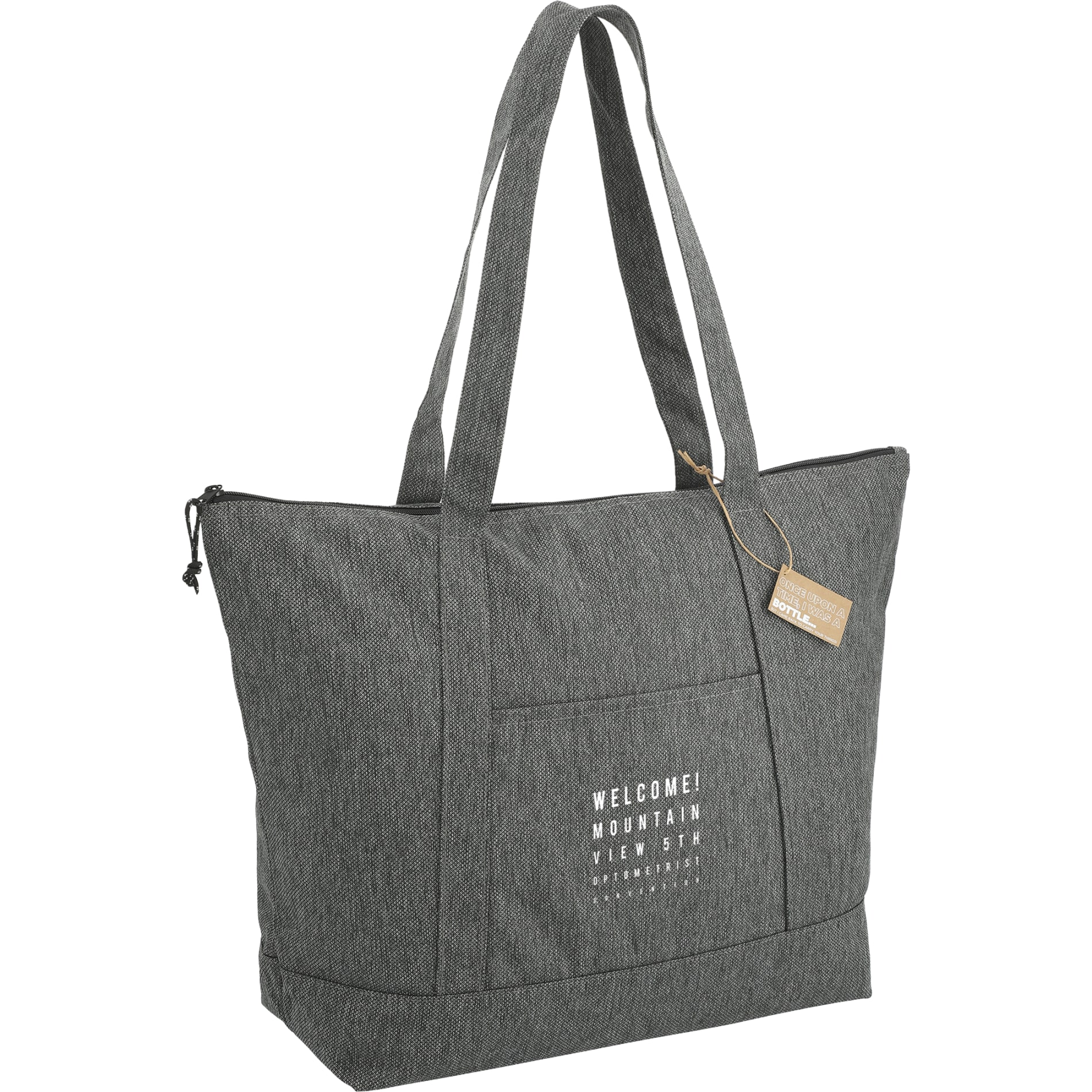 Vila Recycled Zippered Tote 70