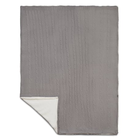 Field & Co.® Cable Knit Sherpa Blanket 28