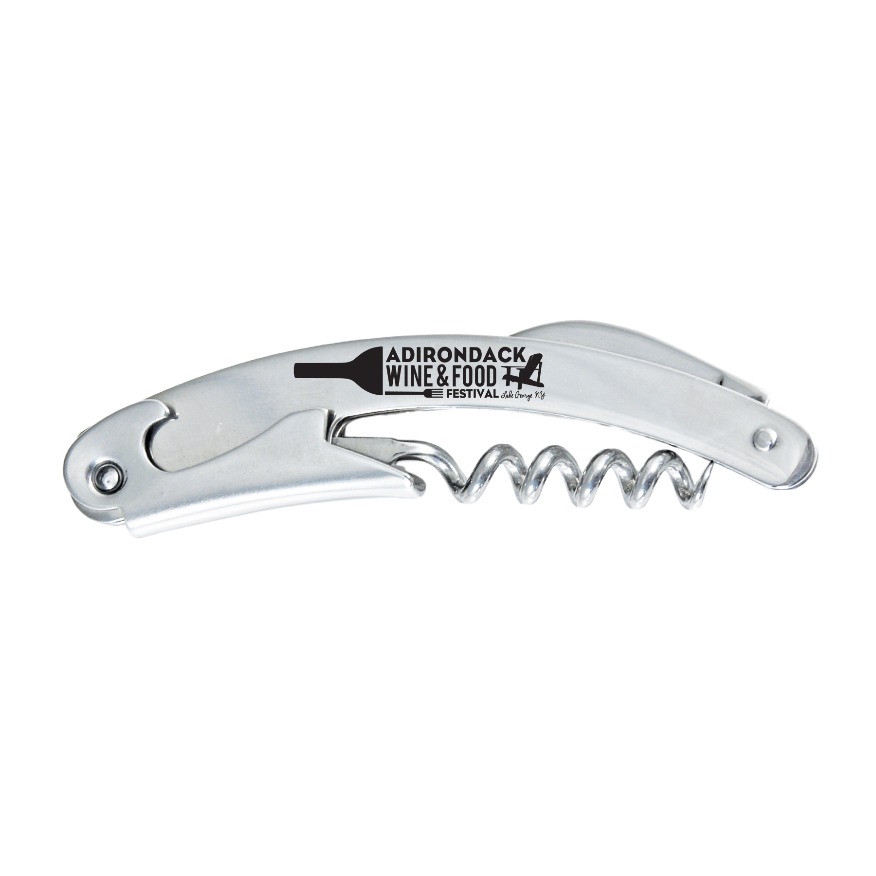 True® Curve™ Stainless Steel Waiter's Corkscrew 4