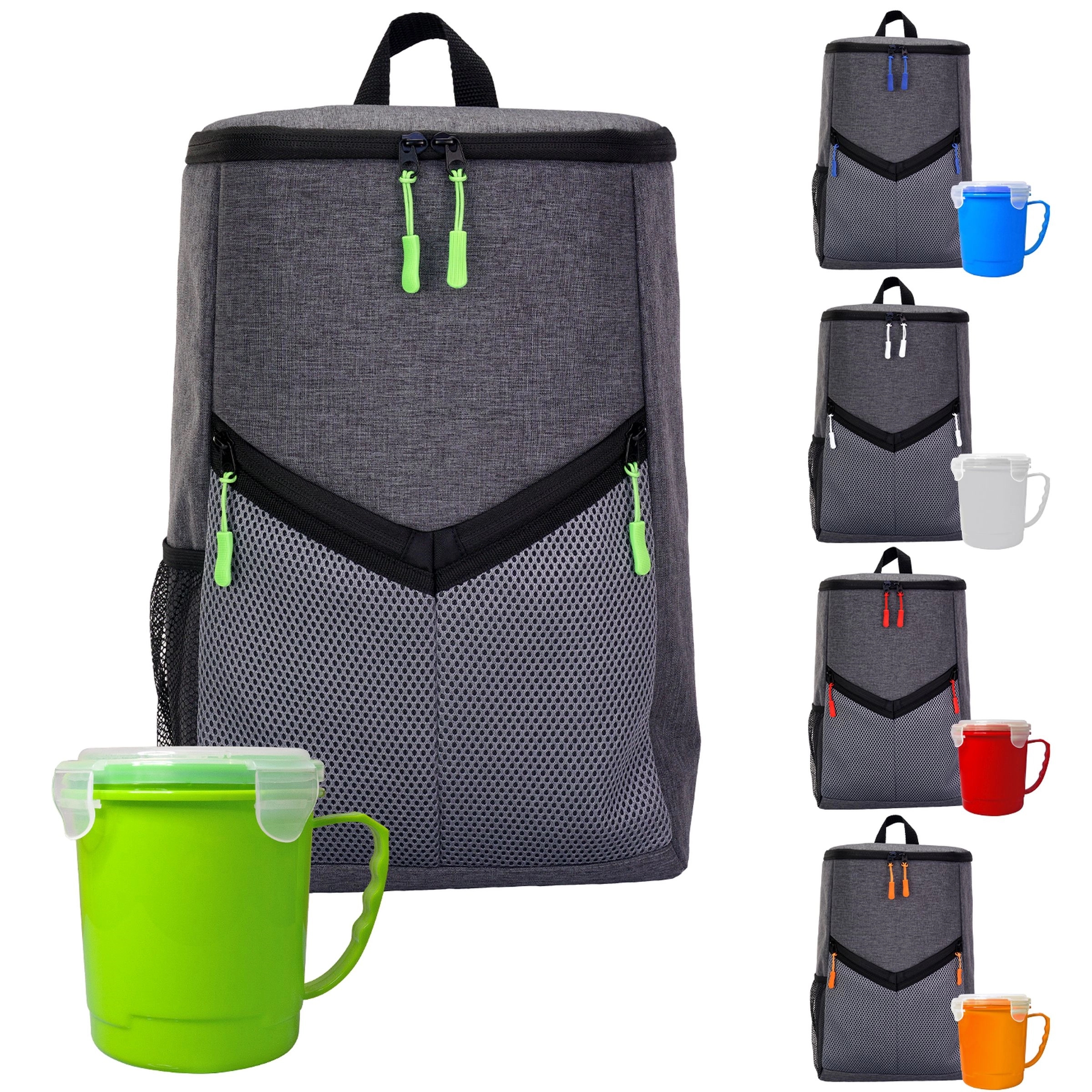 Victory Soup Backpack Cooler Set 6