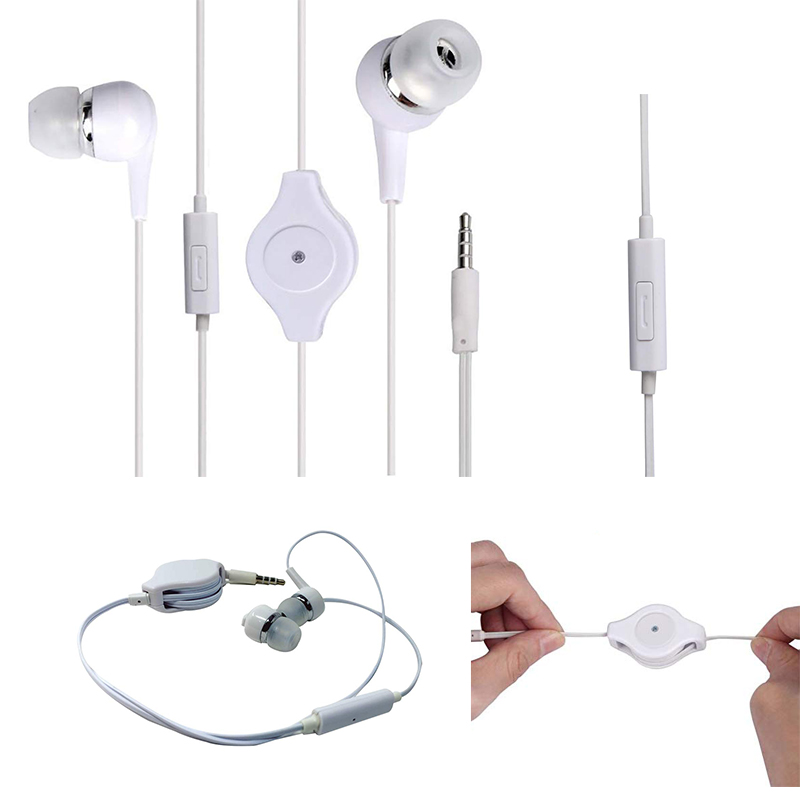 Retractable Wired Earbuds 2