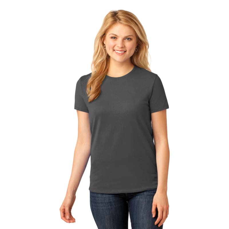 Port & Company Women's Core Cotton Tee. 33