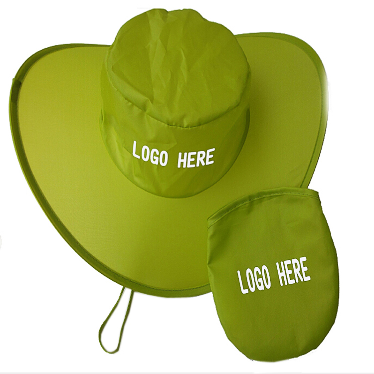 Collapsible Cowboy Hat w/ Pouch 1