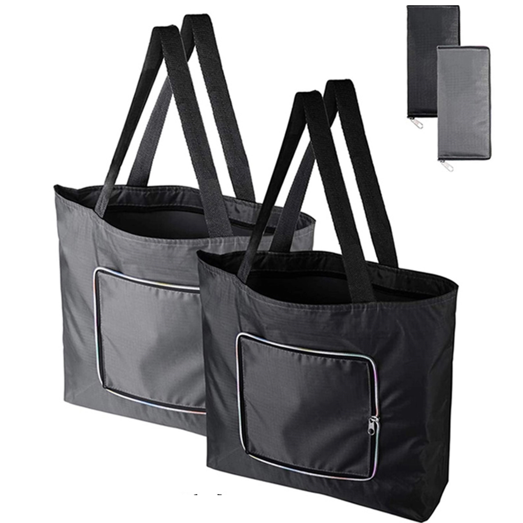 Large Capacity Lightweight Shopping Tote, custom tote bag with logo imprint 5