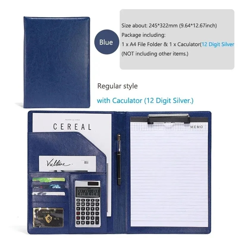 A4 Multifunctional Portable Folder with note papers 6