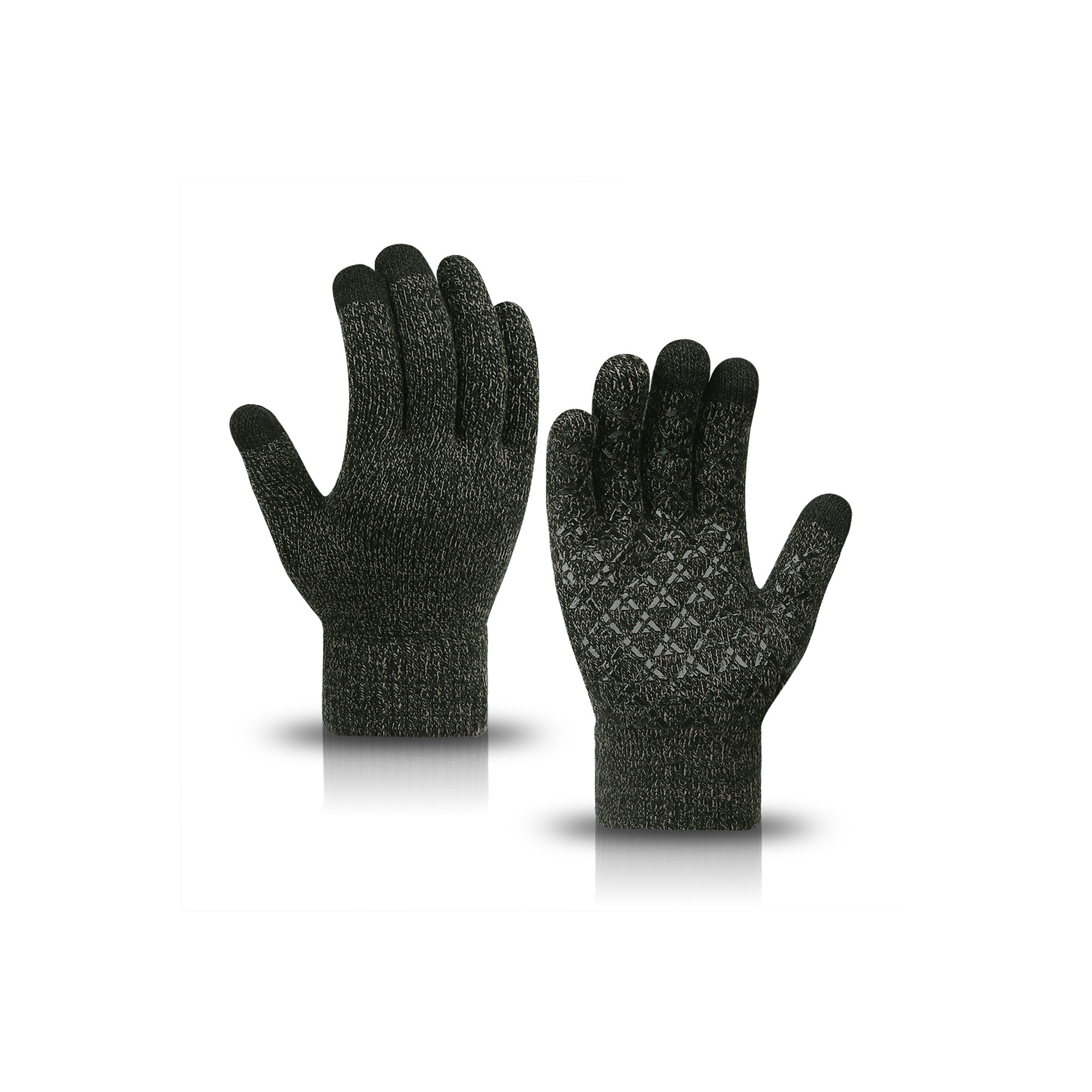 Personalized Winter Warm Knitted Touchscreen Gloves 4