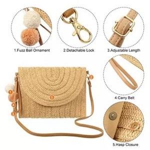 Straw Shoulder Bag 3