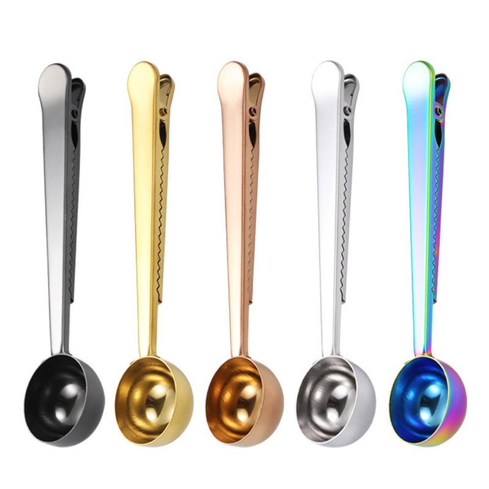2-in-1 Coffee Bean Scoop with Sealer 2