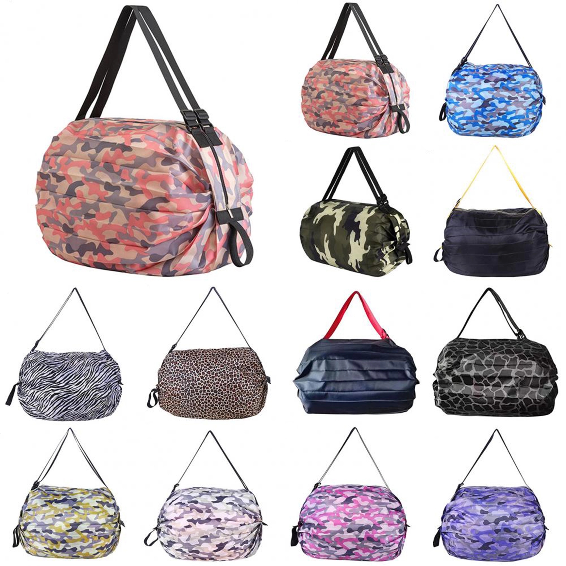 Foldable One-Shoulder Grocery Bags 3