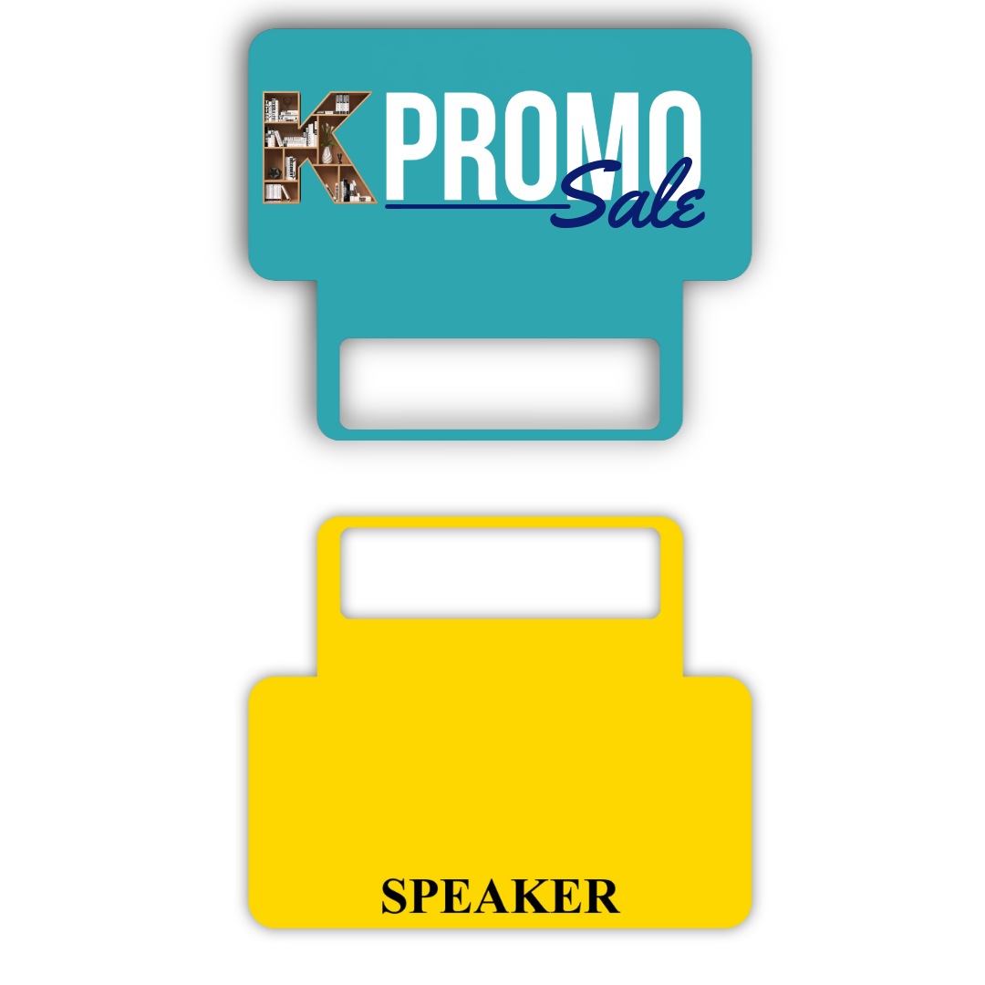 USA Made Rounded Rectangle Laminated Badge Billboard (2.25" x 2.75")