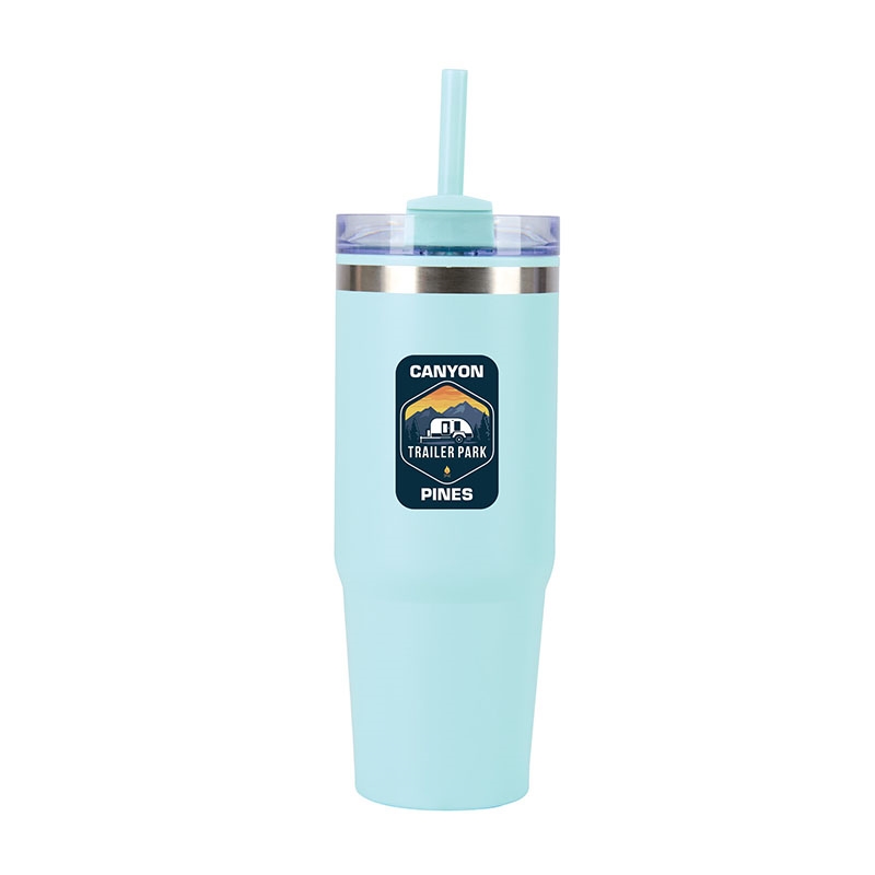 Yesler 30 oz. Double Wall Steel/PP Liner Travel Tumbler 39