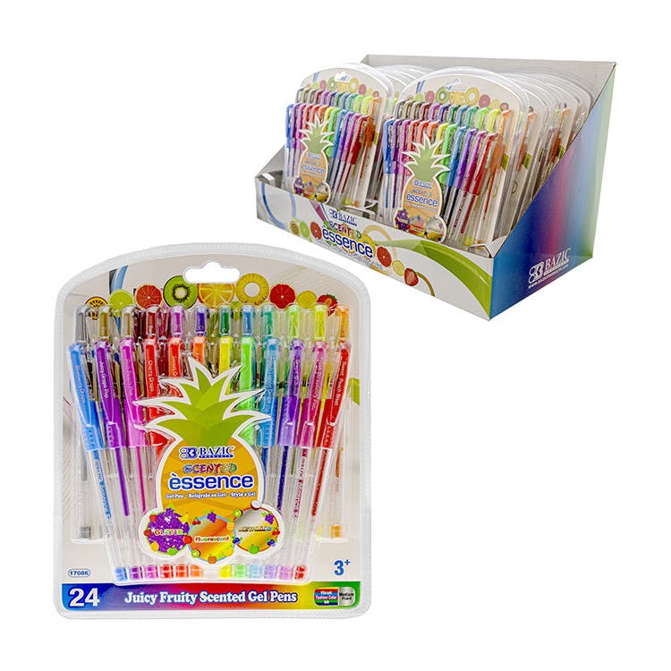 Scented Gel Pens - 24 Colors Cushion Grip 2
