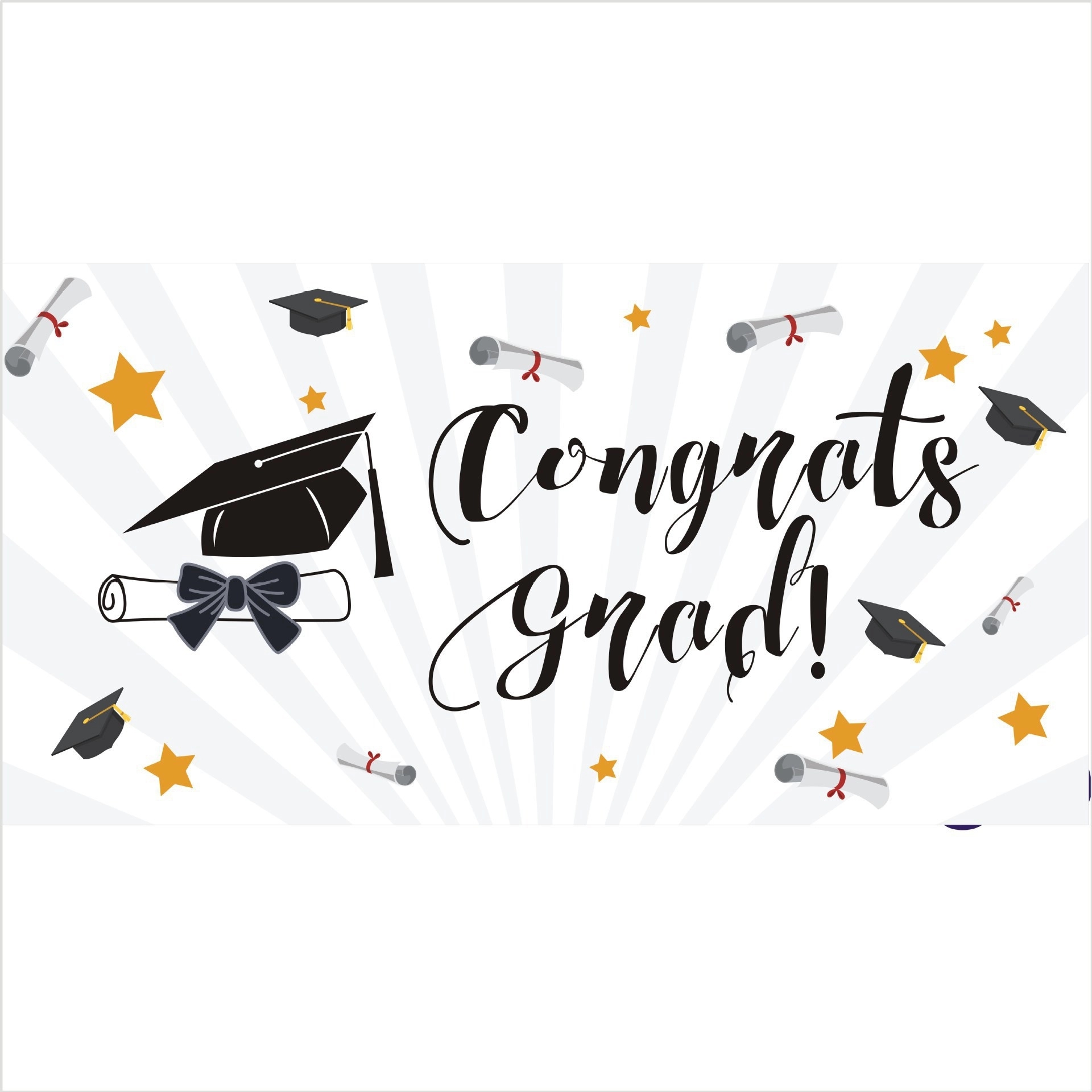 Grad Banners Graduation Flag 4