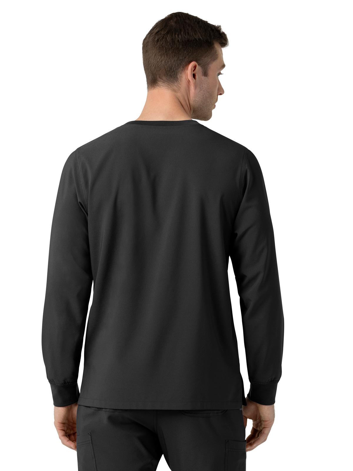 Carhartt Scrubs - Men's Two-Pocket Crew Neck Long Sleeve Scrub Top 14