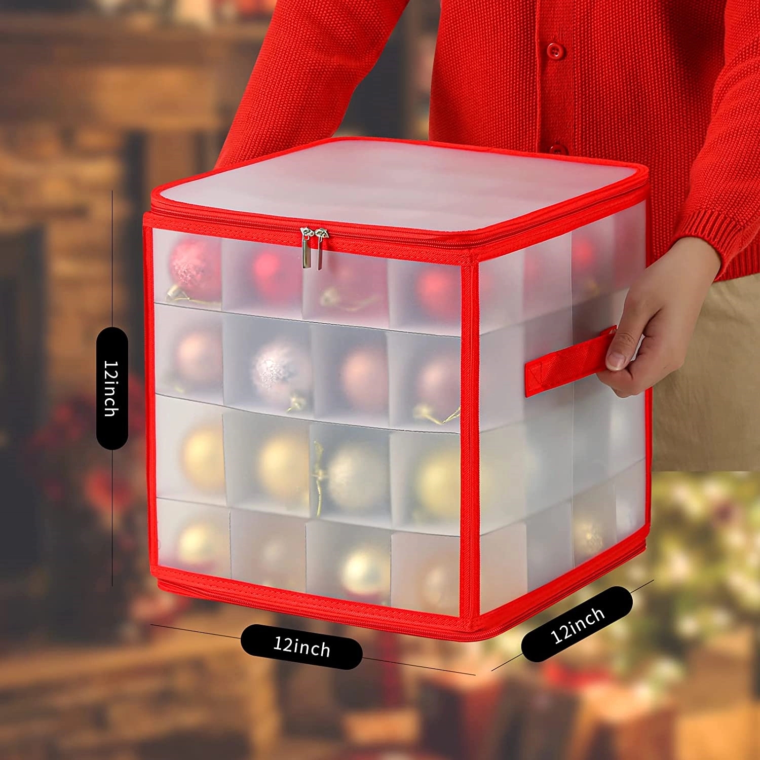 64 Christmas Ornament Storage Box 2