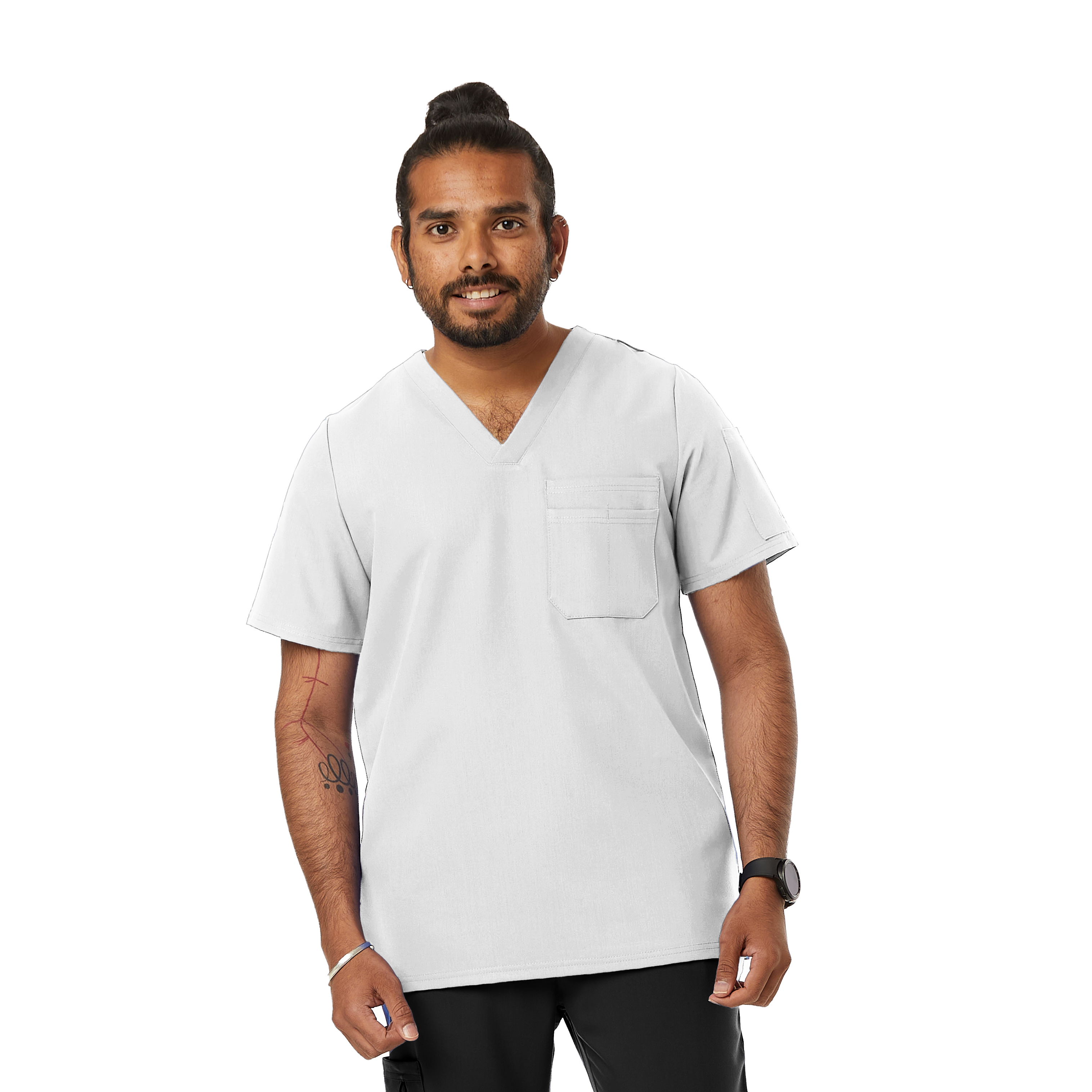Mens WYND Tuckable Scrub Top 15