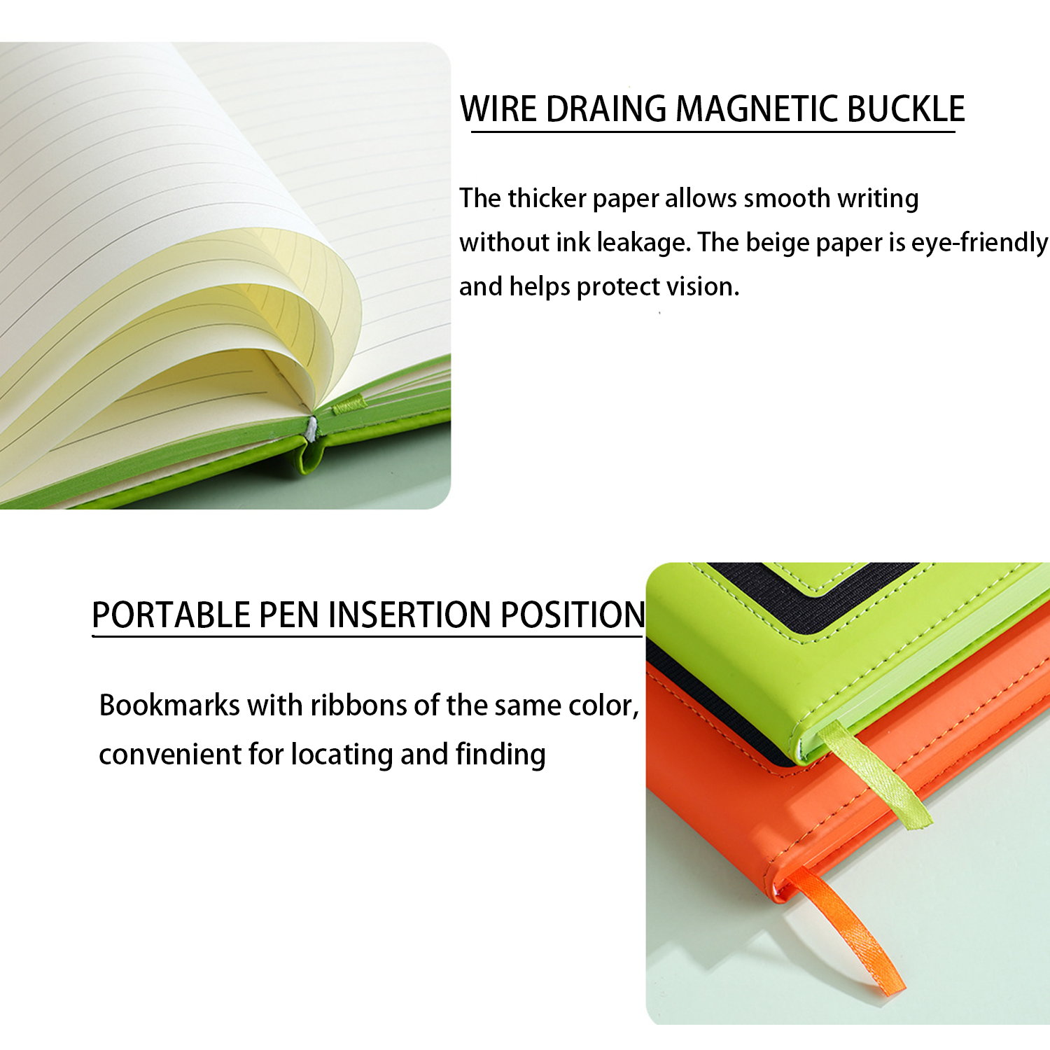 Multifunction PU Notebook 4