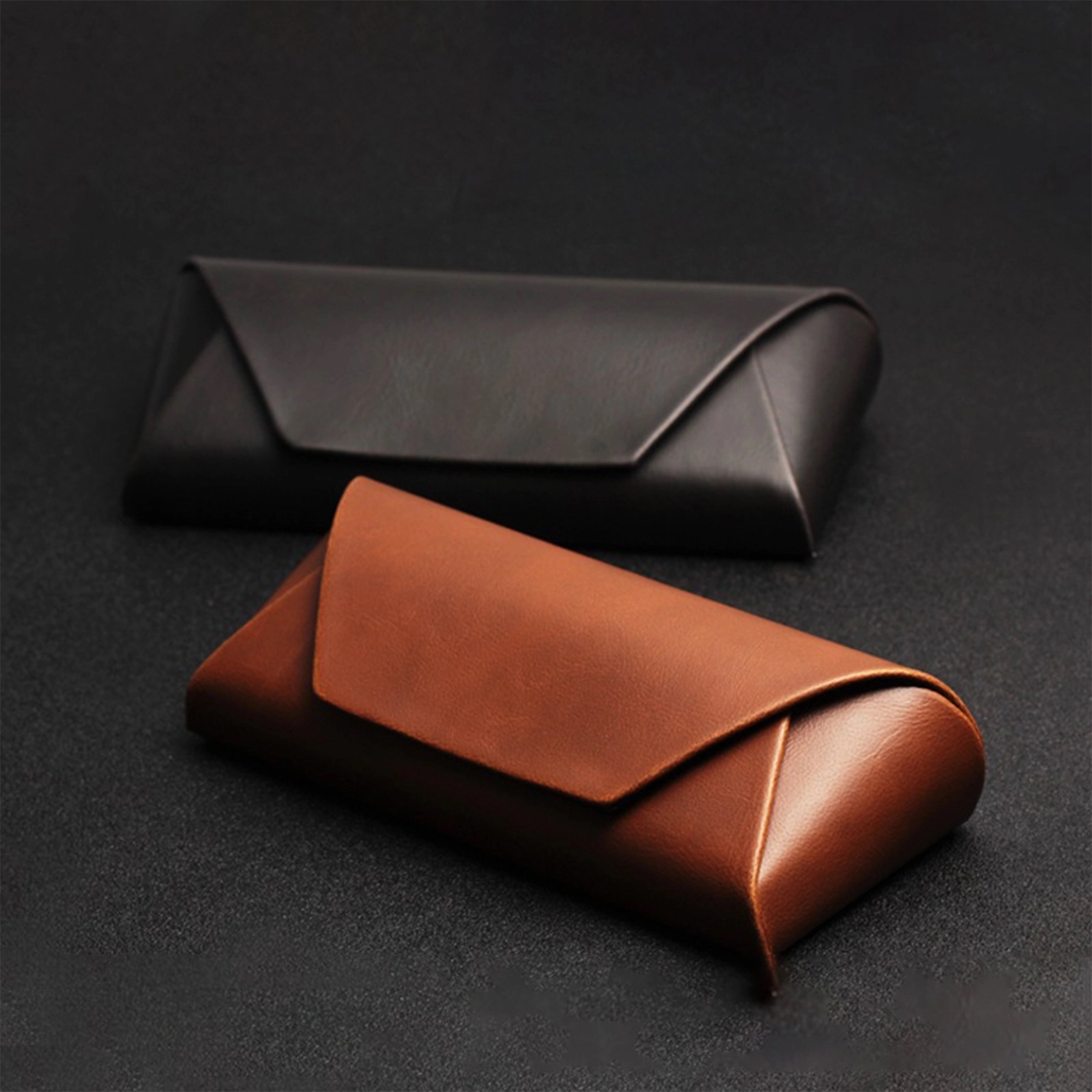Pu Leather Eyeglass Case 3