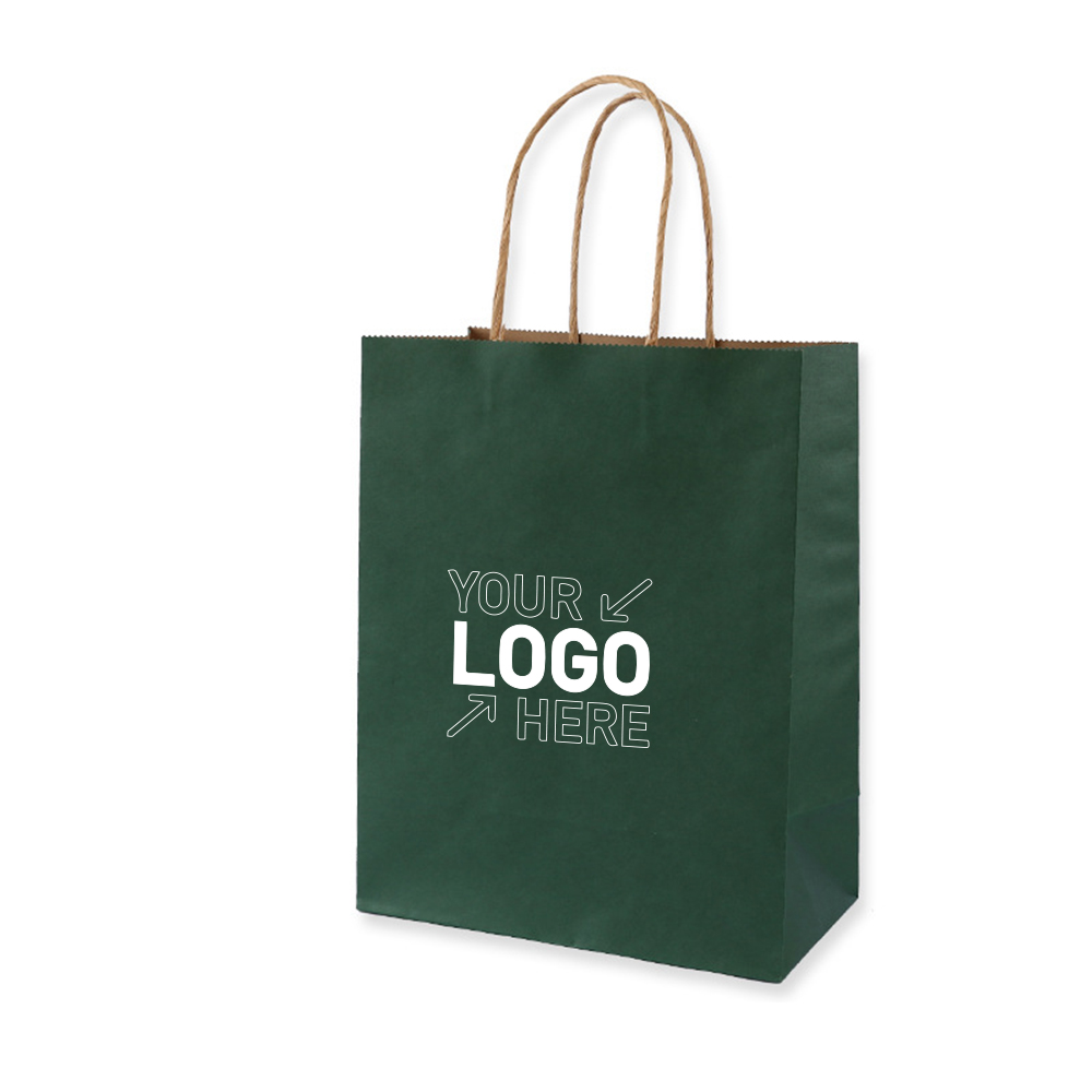 Medium Kraft Paper Brown Shopping Bag 2