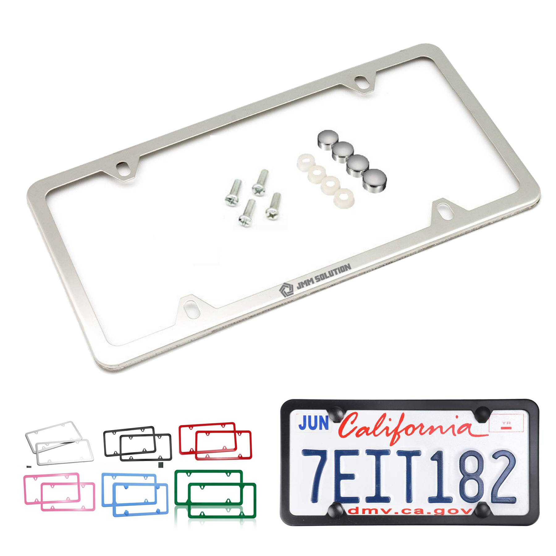 Plate frame American gauge stainless steel protective jacket 2