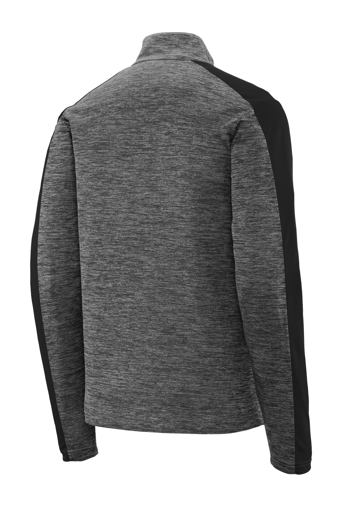 Sport-Tek PosiCharge Electric Heather Colorblock 1/4-Zip Pullover. ST397, custom hoodie or sweatshirt with logo imprint 33