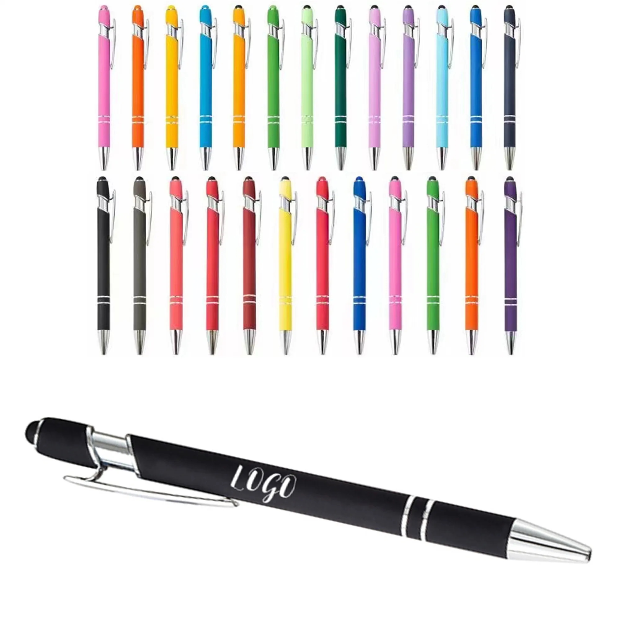 Ellipse Softy w/Stylus Metal Pen - Laser Engraved 2