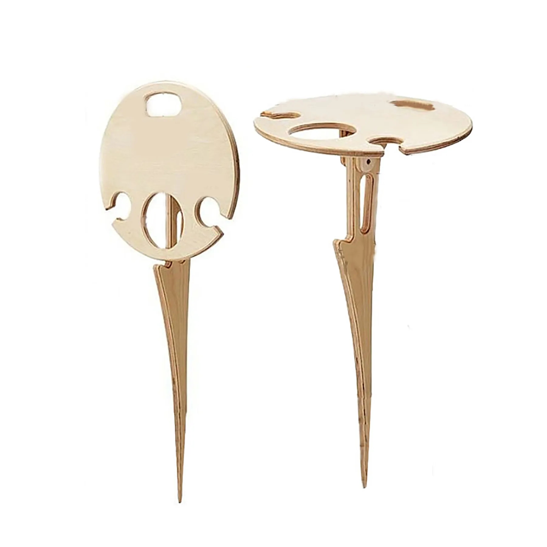 Wood Outdoor Portable Plug-in Dining Table 3