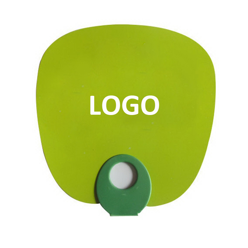 Plastic Hand Fan With O Shape Handle 2