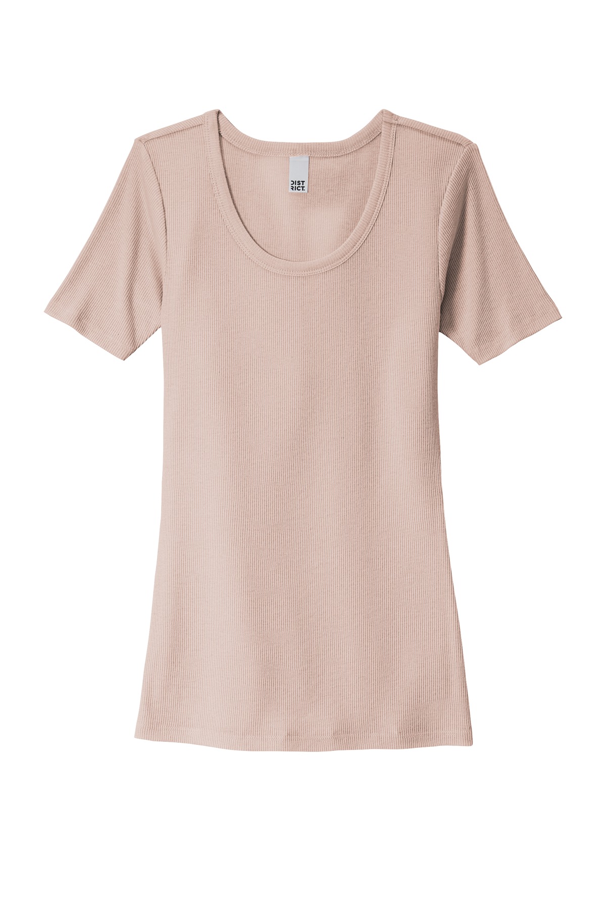 District® Women's V.I.T. Rib Scoop Neck Tee 3