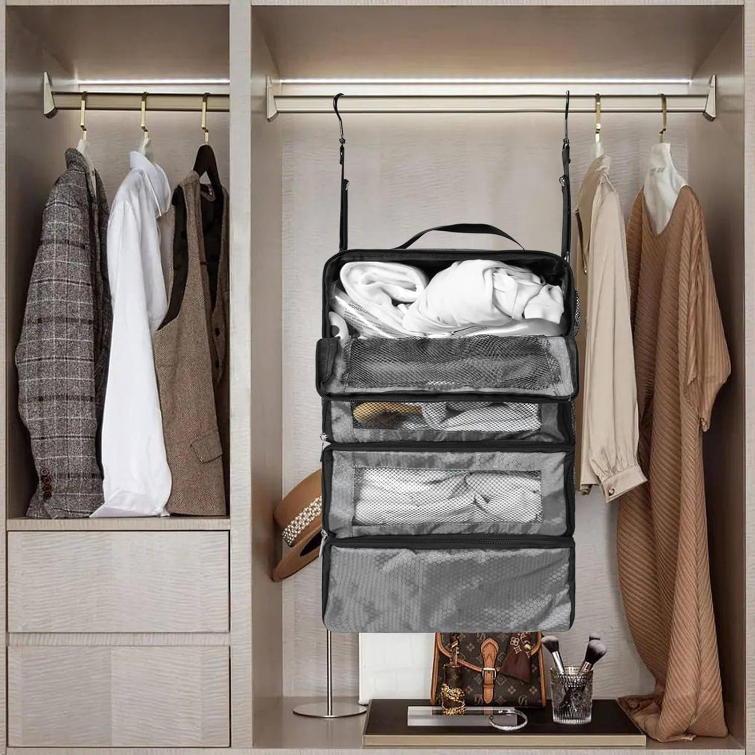 Oxford Hanging Foldable Clothing Storage Bag 2