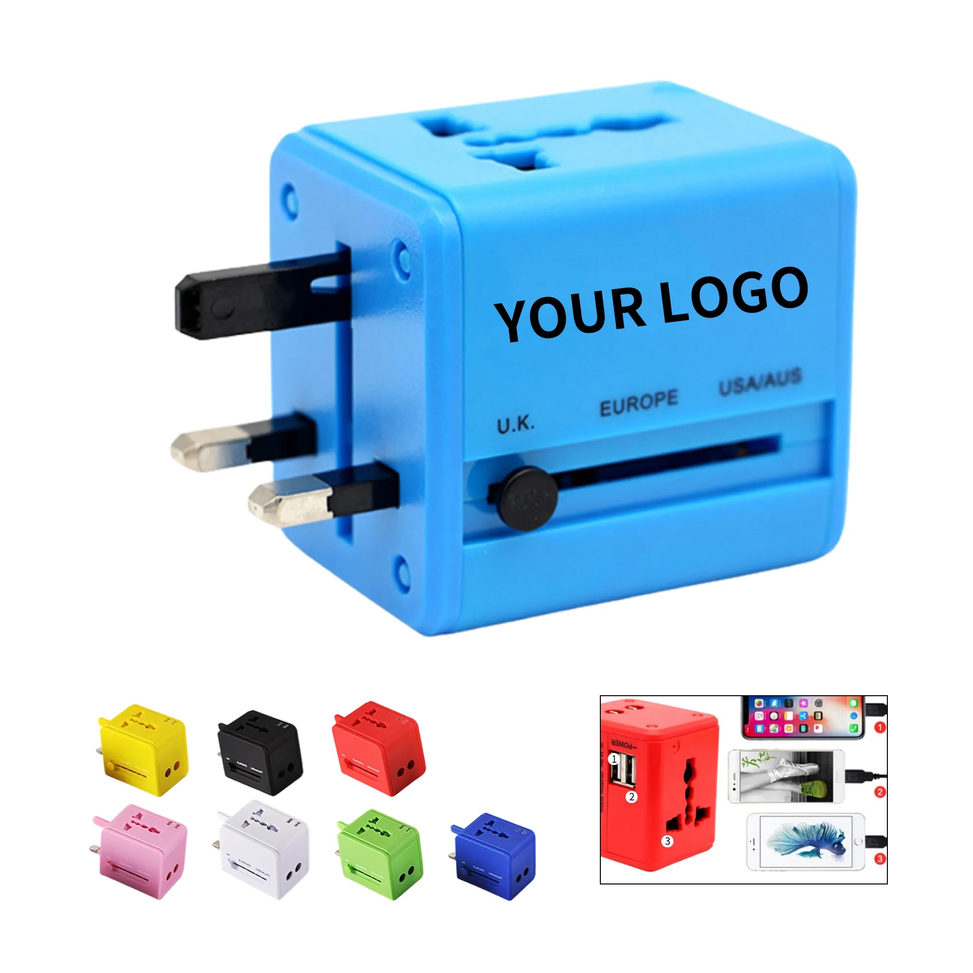 Travel Adapter ABS European 2