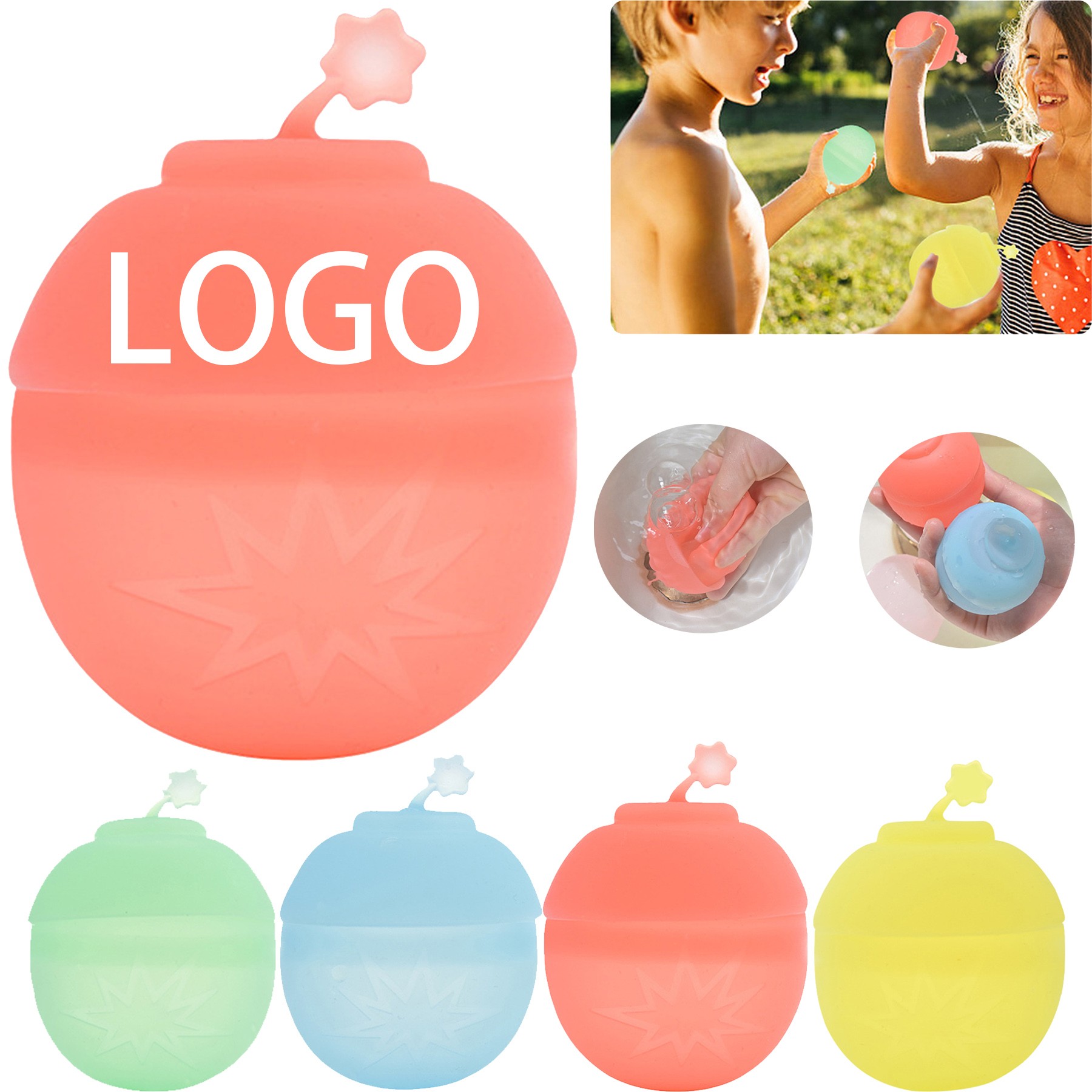 Children'S Toy Silicone Exploding Water Balloons