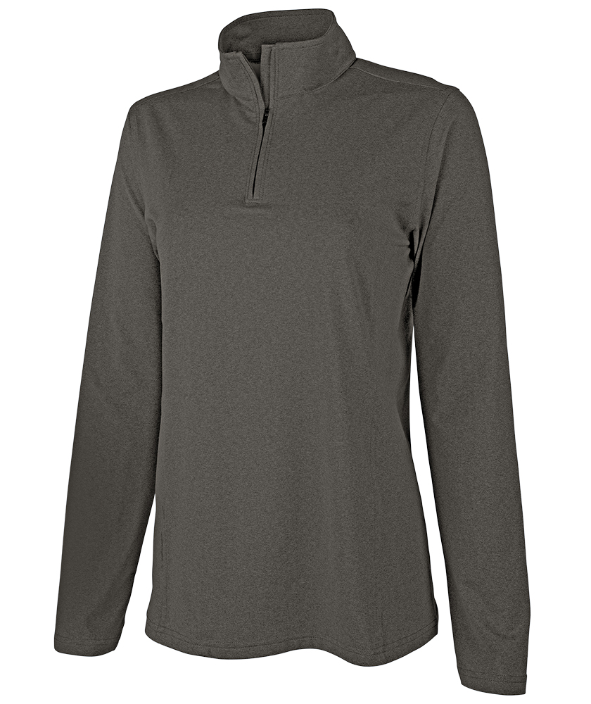 Women's Heathered Eco-Logic Stretch Quarter Zip