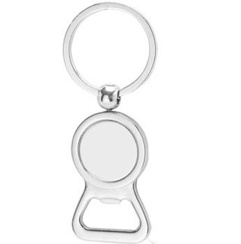 Chrome Bottle Opener Keychains 1
