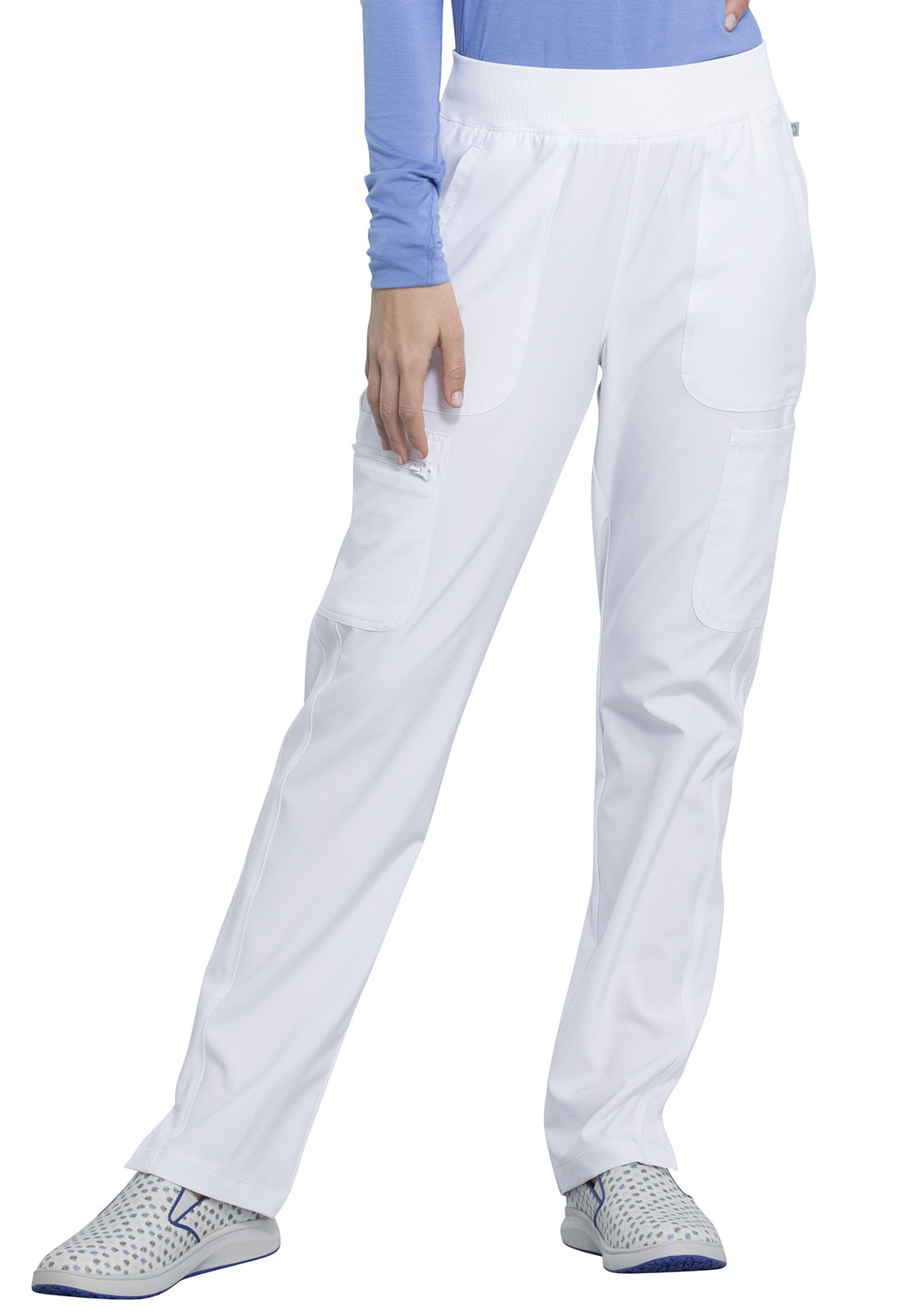 Infinity - Women's 6- Pocket Mid Rise Tapered Leg Pant 1