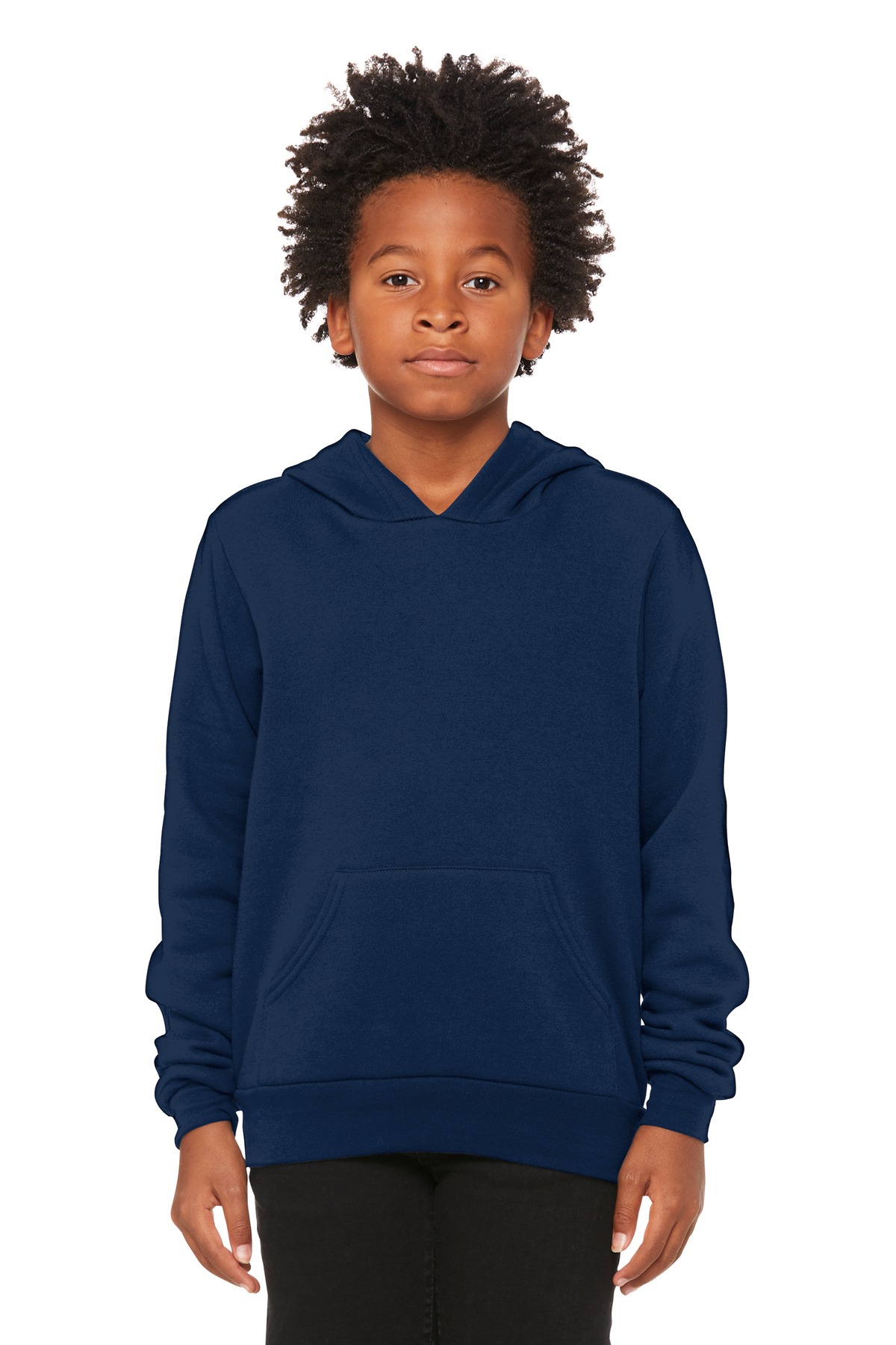 BELLA+CANVAS Youth Sponge Fleece Pullover Hoodie BC3719Y 16