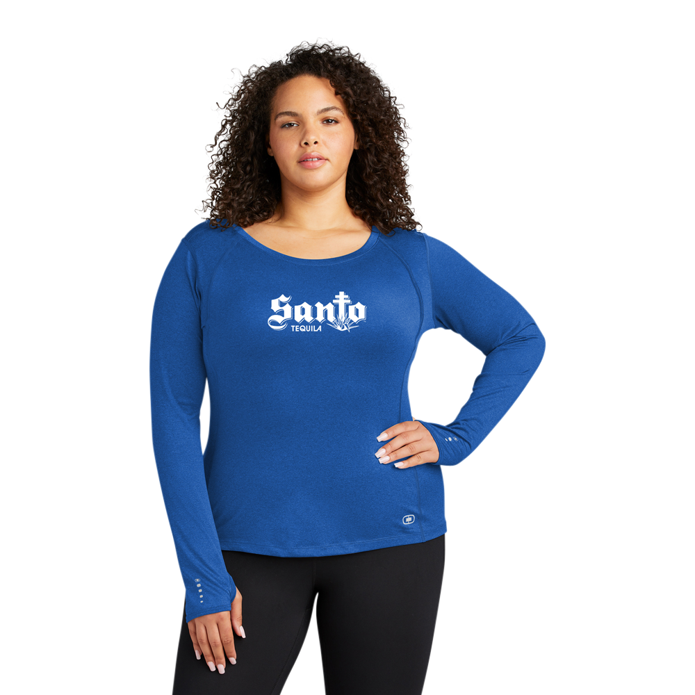 OGIO ENDURANCE Ladies Long Sleeve Pulse Crew 3
