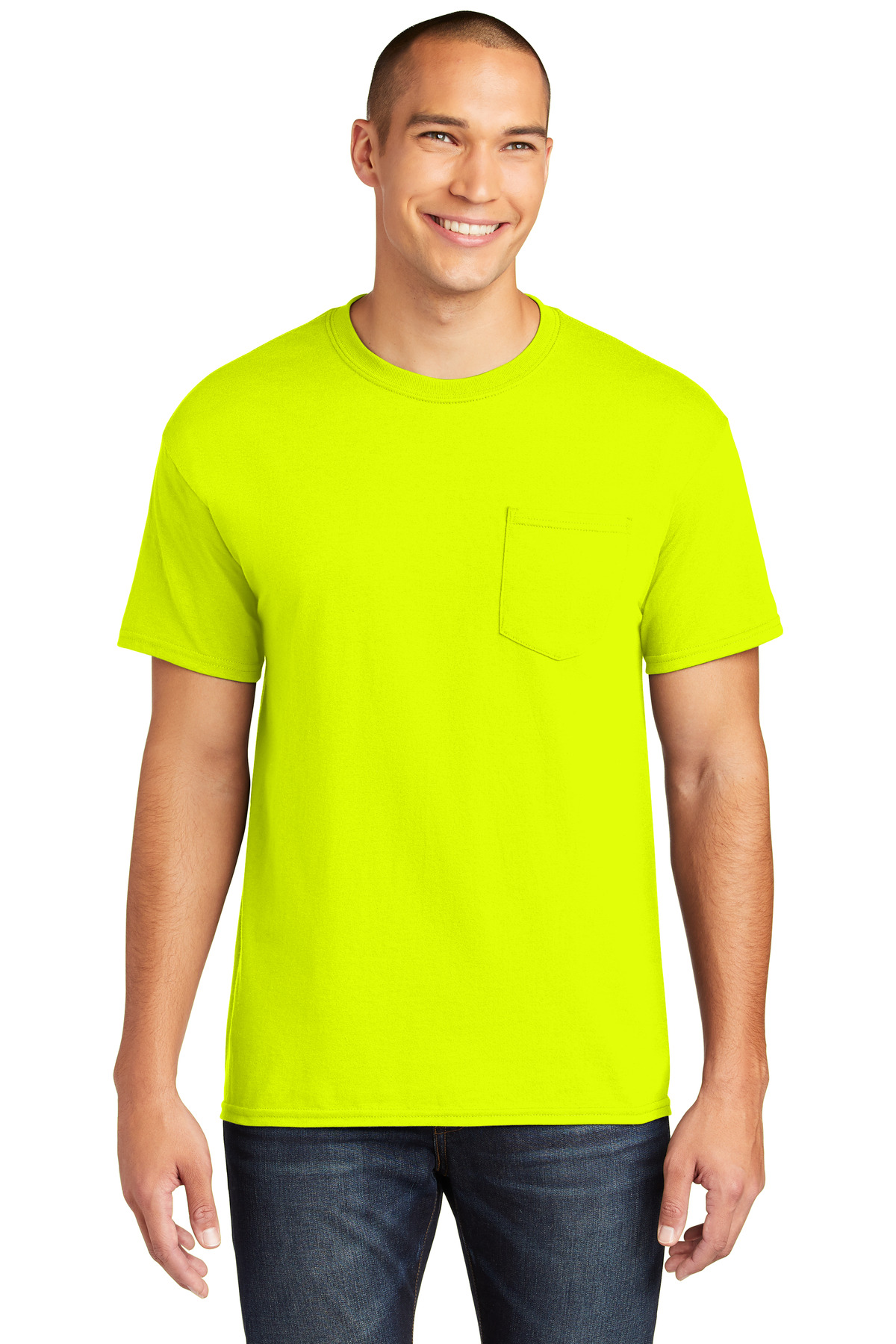 Gildan Heavy Cotton 100% Cotton Pocket T-Shirt. 5300 104