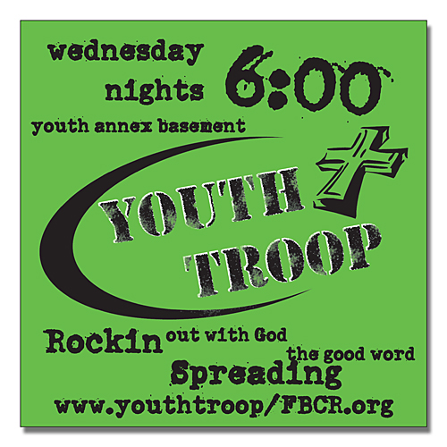 Religious Magnet - 4.75x4.75 Square Corners - Outdoor Safe 2