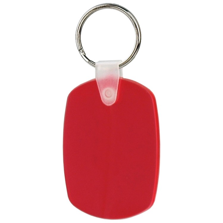 Soft Squeezable Key Tag (Oval) 3