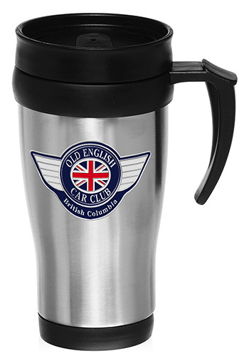 14 oz. Double Wall Stainless Steel Travel Mugs