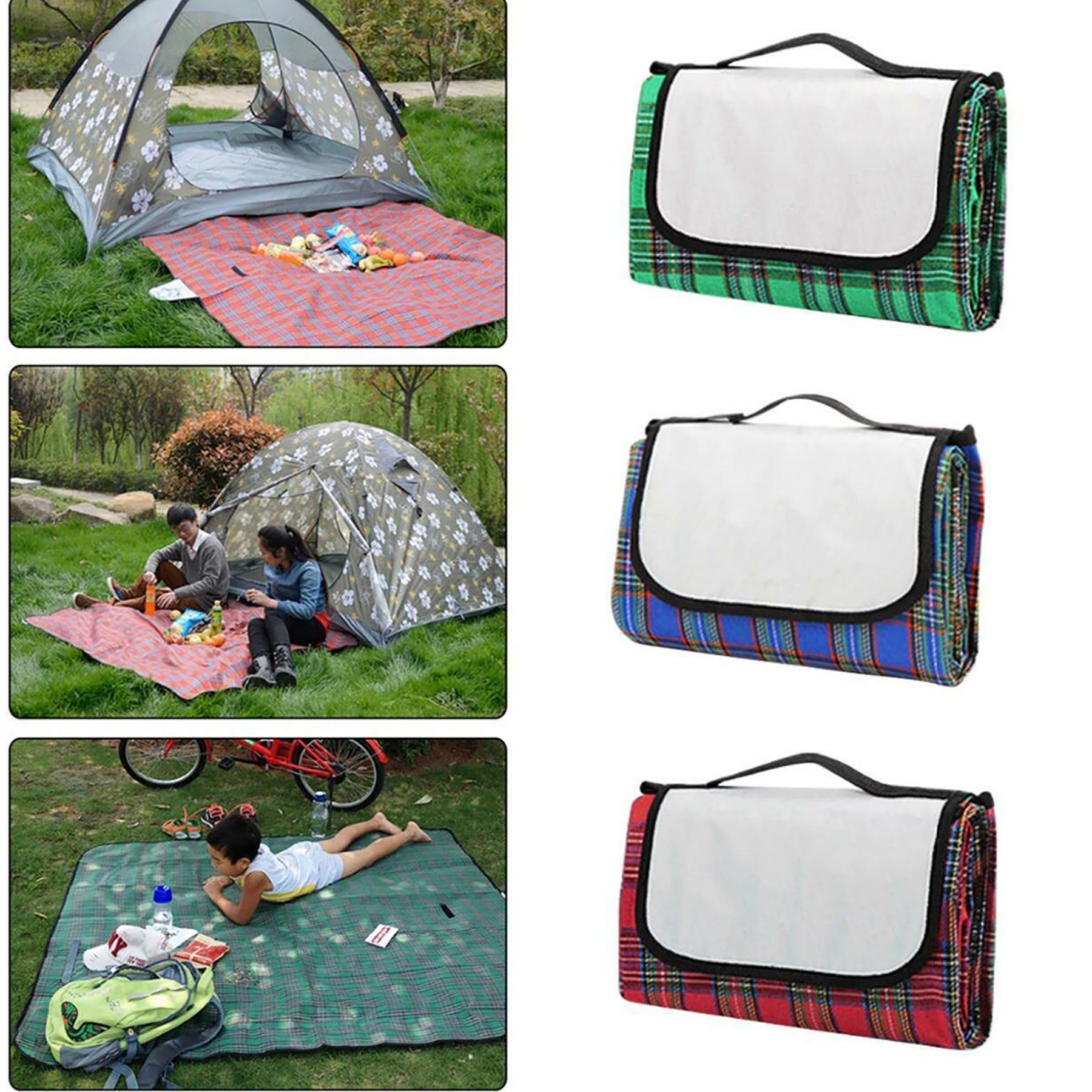 Folding Blanket Camping Beach Picnic 3